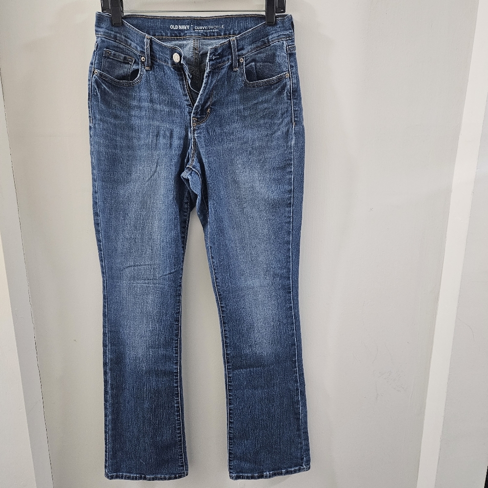 Old Navy Curvy Mid-Rise Denim Jeans